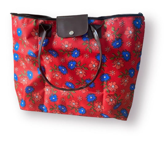 Foldable ladies shopping bag